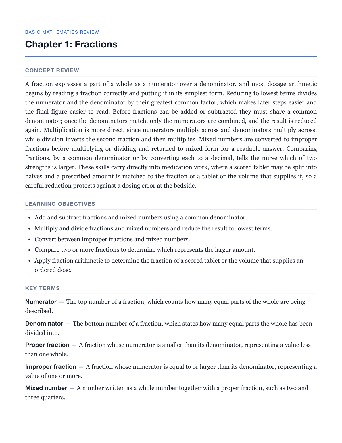 Sample page 2 from the study guide PDF