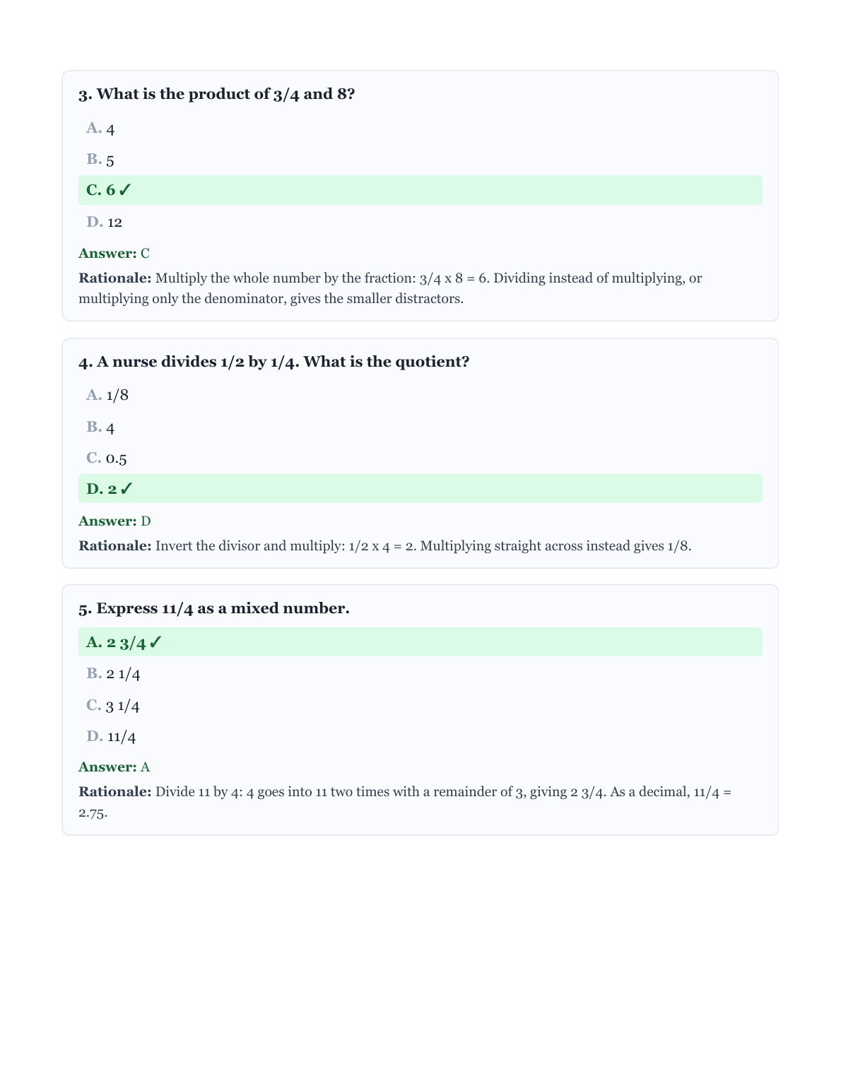 Sample page 4 from the study guide PDF