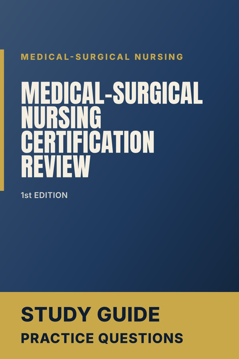 Medical-Surgical Nursing Certification Review (1st Edition) study guide cover