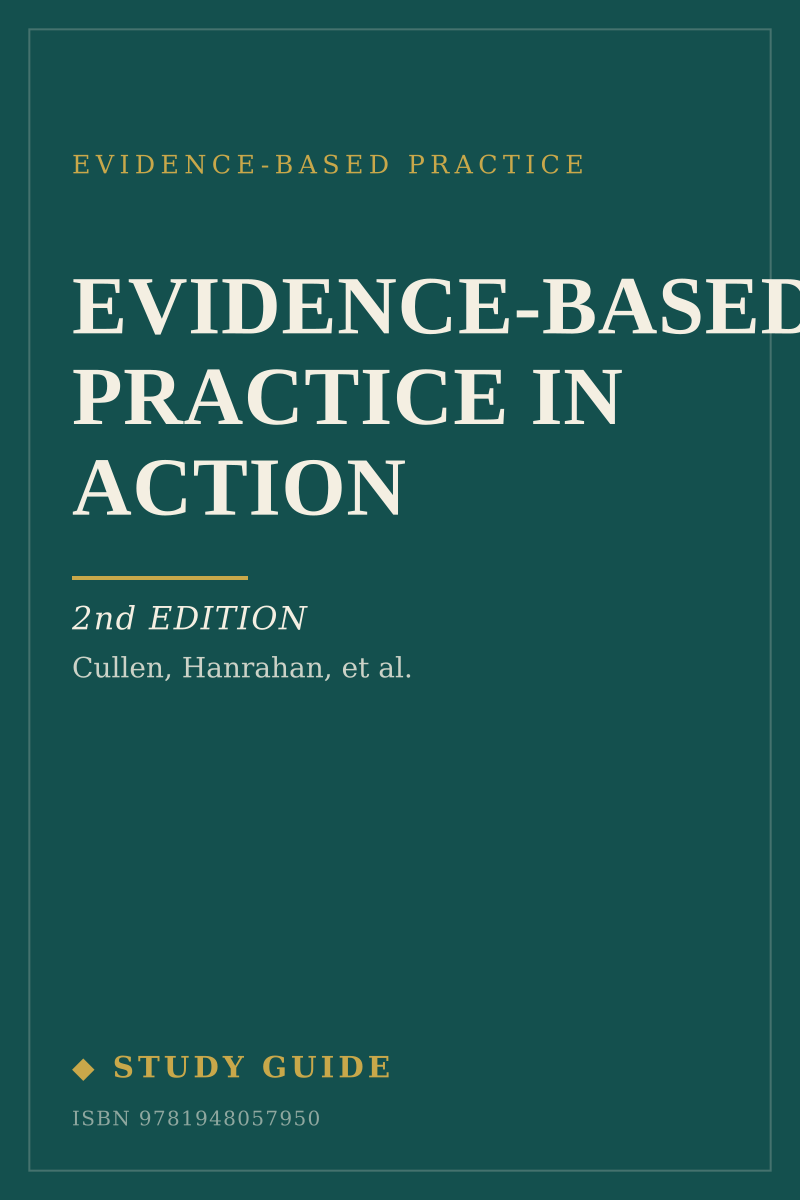 Evidence-Based Practice in Action (2nd Edition) study guide cover