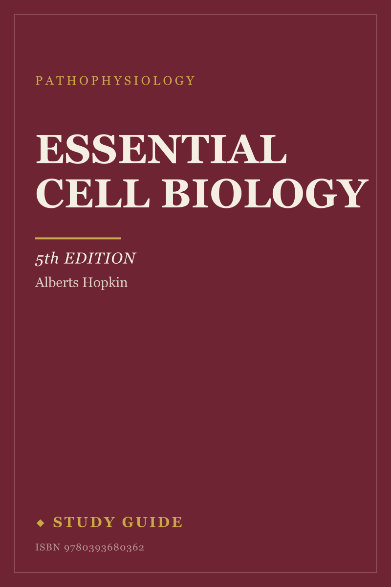 Essential Cell Biology (5th Edition) study guide cover