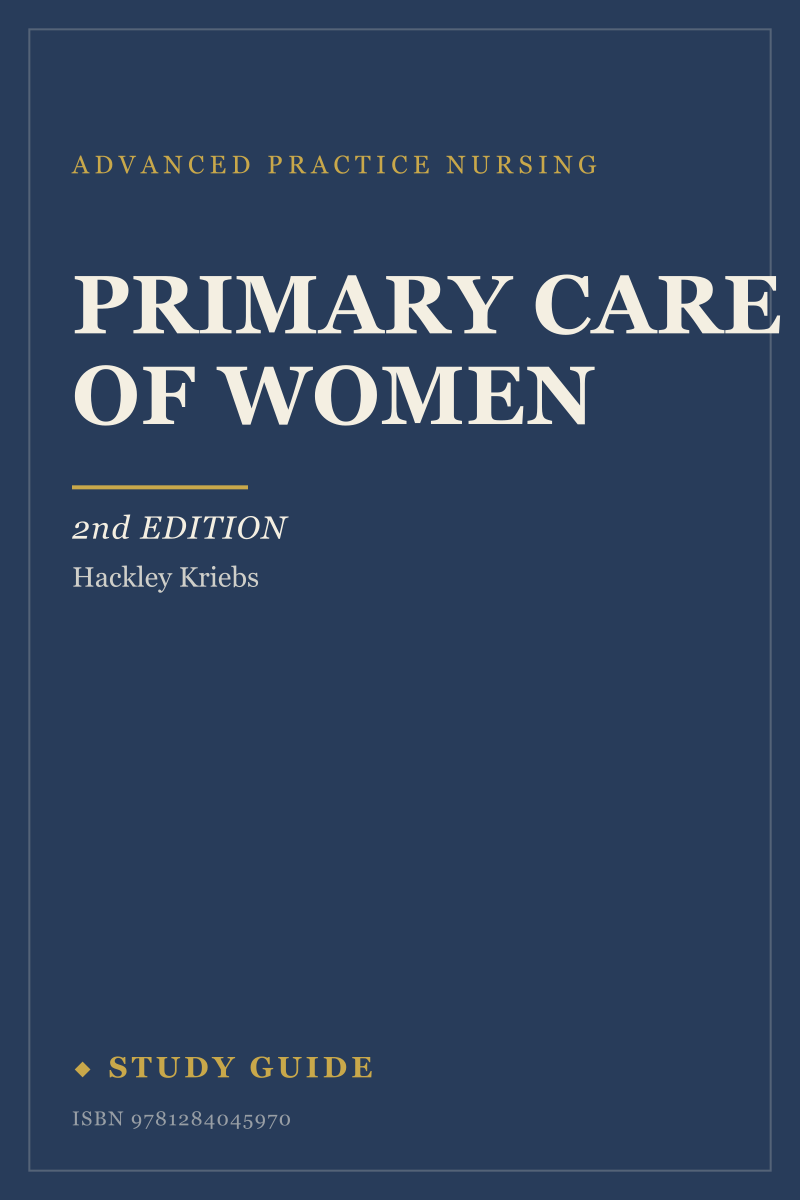 Primary Care Of Women (2nd Edition) study guide cover