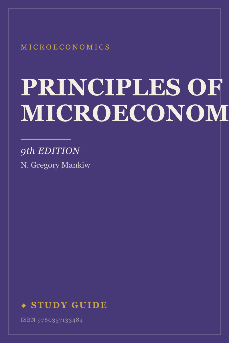 Principles of Microeconomics (9th Edition) study guide cover