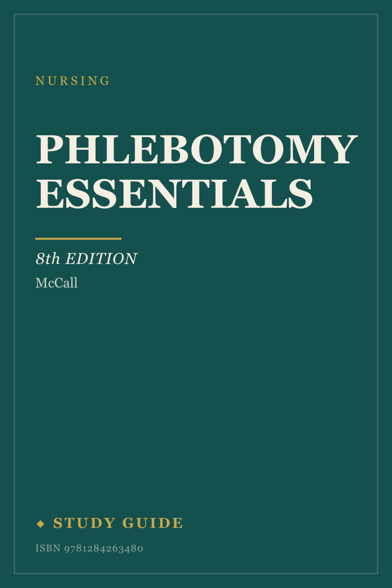 Phlebotomy Essentials (8th Edition) study guide cover