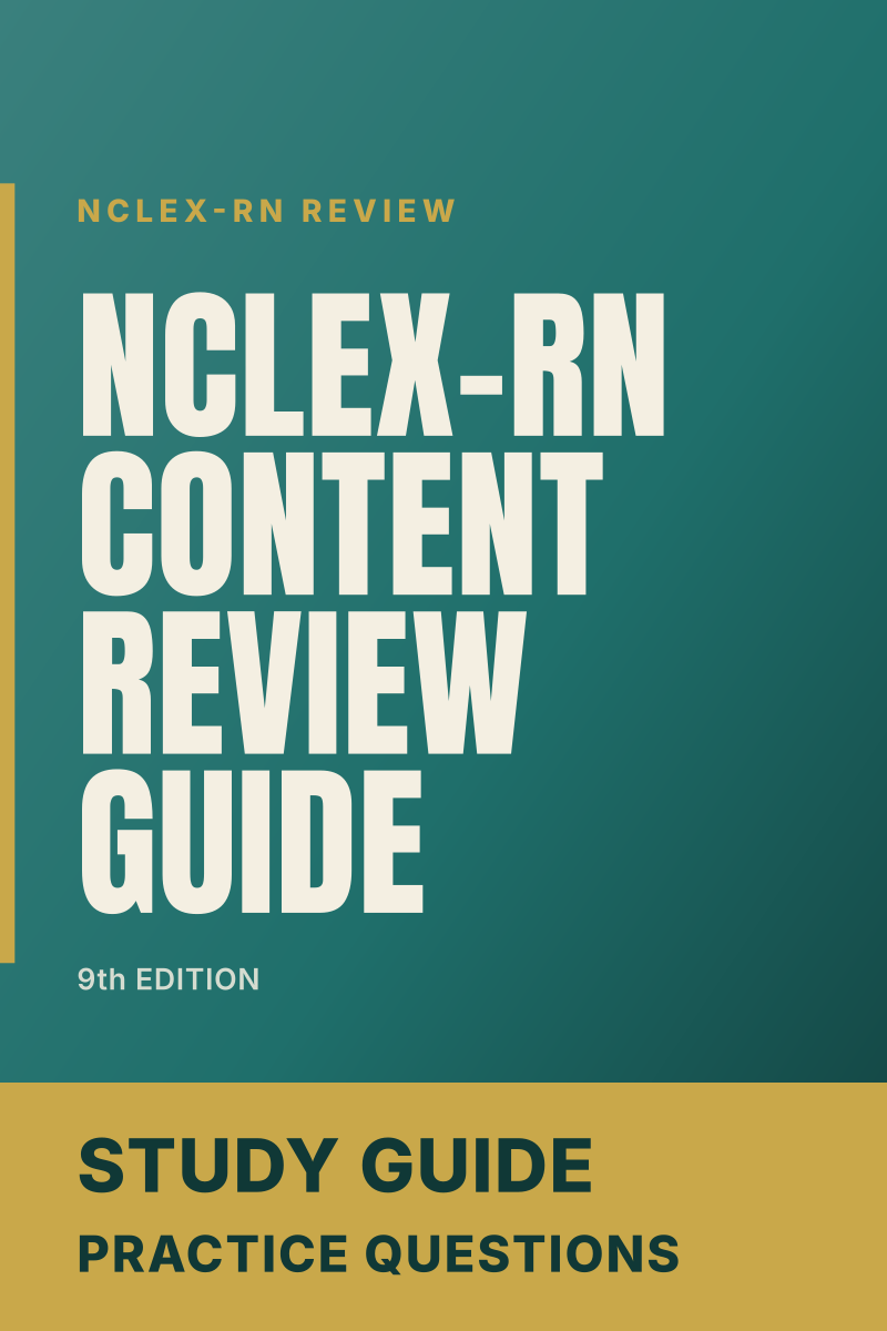 NCLEX-RN Content Review Guide (9th Edition) study guide cover