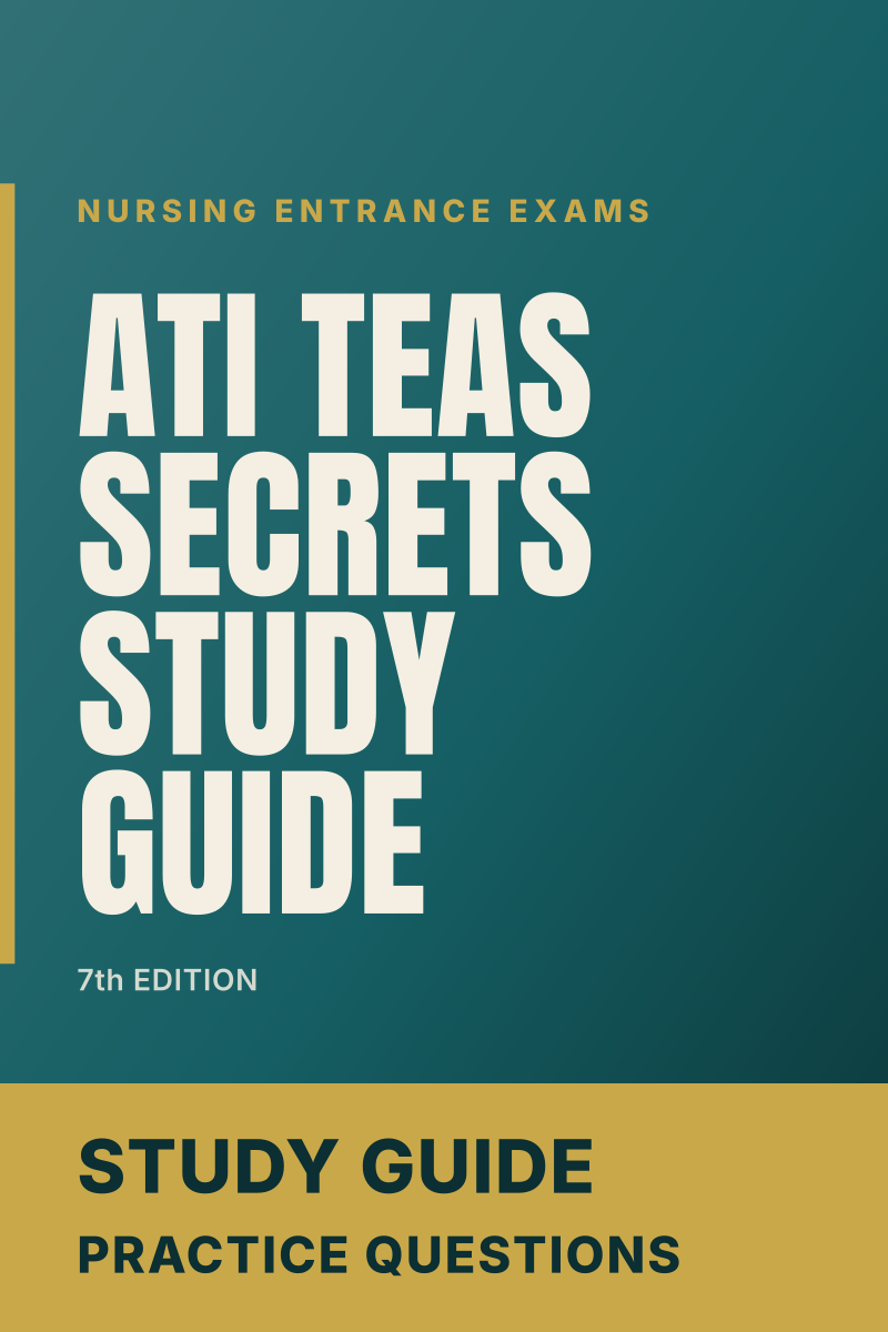 ATI TEAS Secrets Study Guide (7th Edition) study guide cover