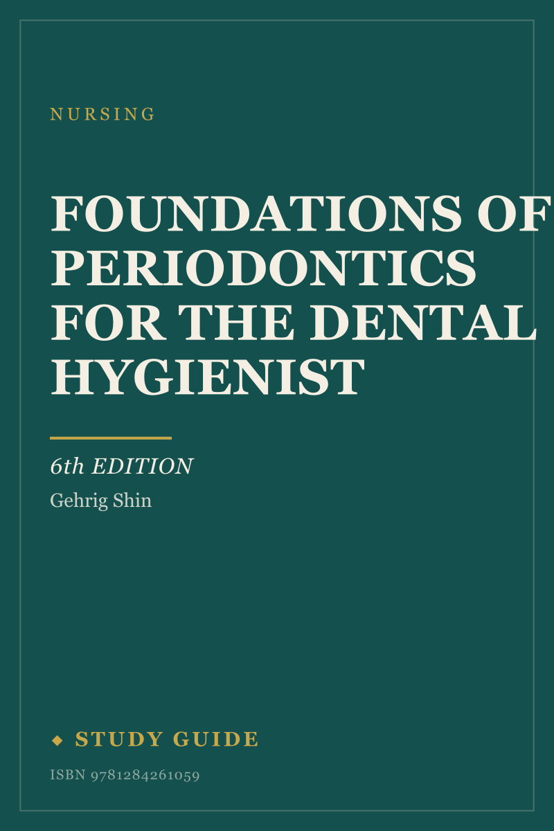 Foundations of Periodontics for the Dental Hygienist (6th Edition) study guide cover