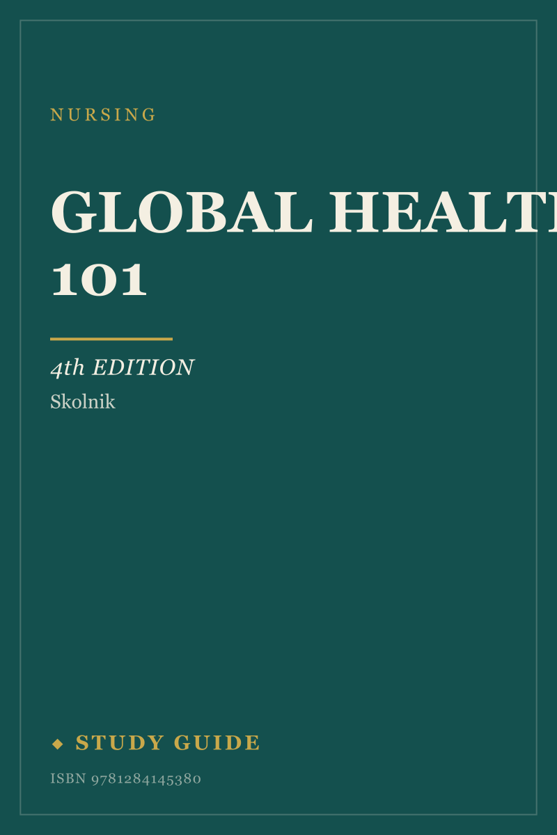 Global Health 101 (4th Edition) study guide cover
