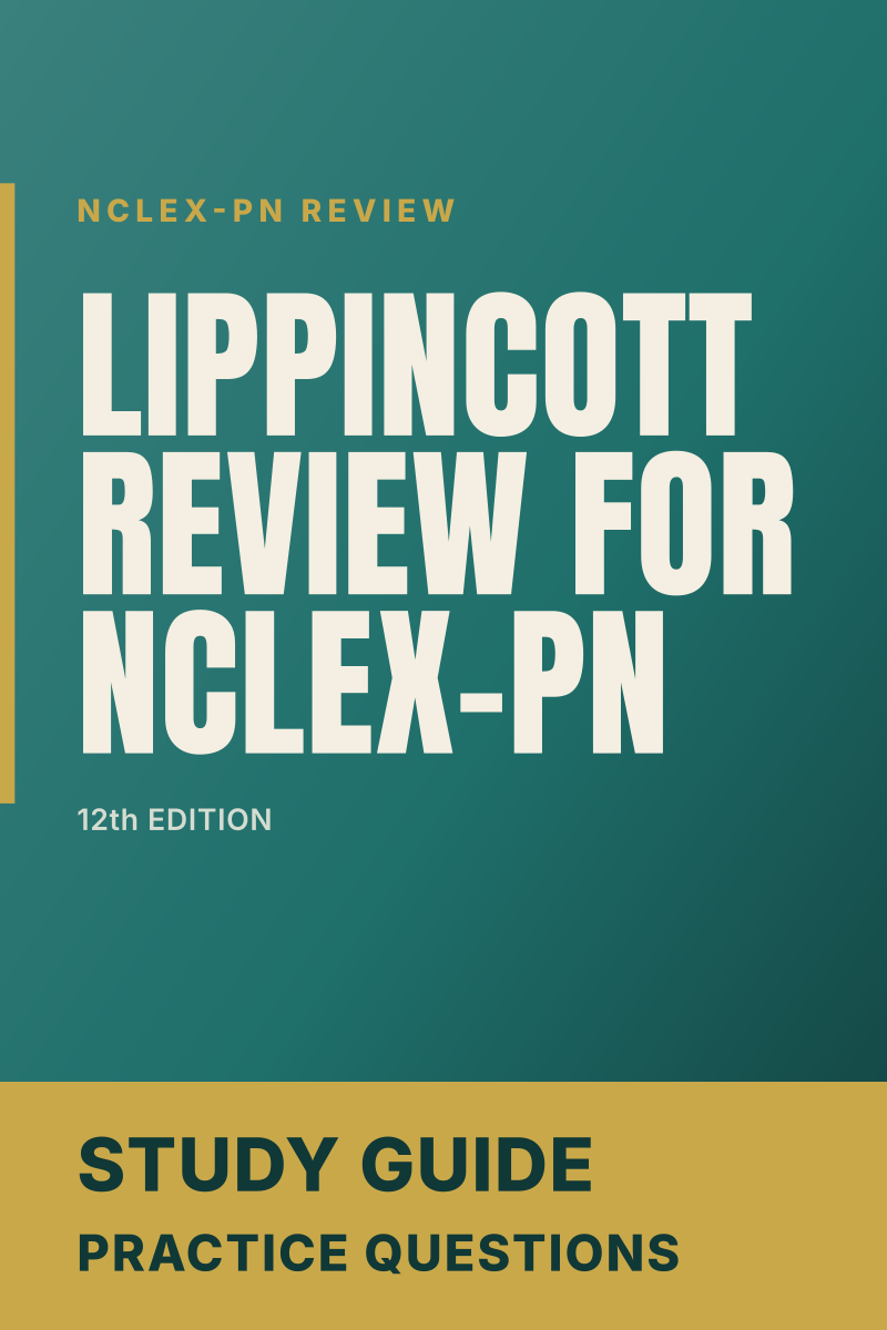 Lippincott Review for NCLEX-PN (12th Edition) study guide cover